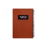 دفتر یادداشت 100 برگ پاپکو مدل متالیک بسته 2 عددی